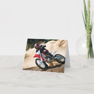 Motocross rider dekorativ kudde kort