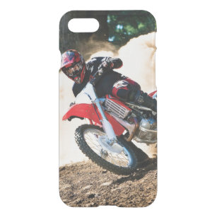 Motocross rider dekorativ kudde iPhone 7 skal