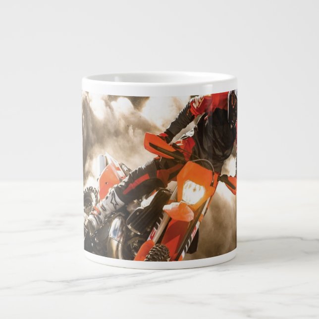 Motocross Rider Jumbo Mugg (Framsidan)