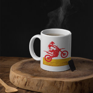 Motocross Rider Kaffemugg