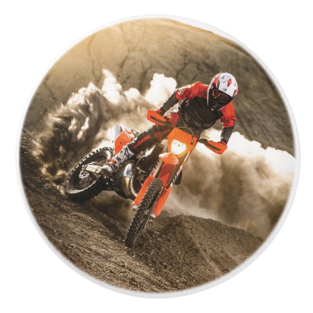 Motocross Rider Knopp (Framsidan)