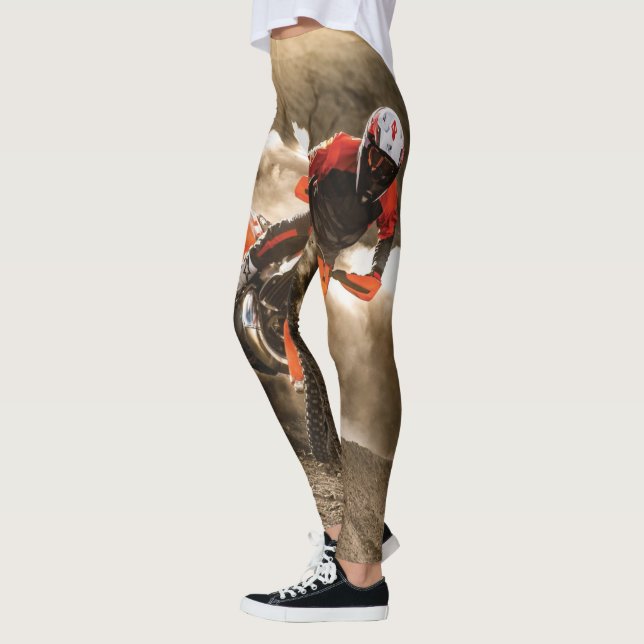 Motocross Rider Leggings (Vänster)