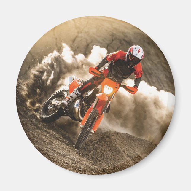 Motocross Rider Magnet (Framsidan)