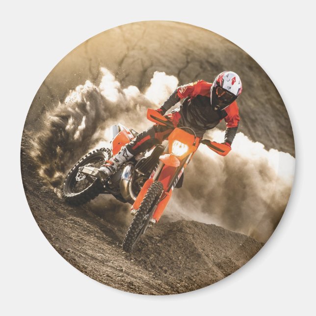 Motocross Rider Magnet (Framsidan)
