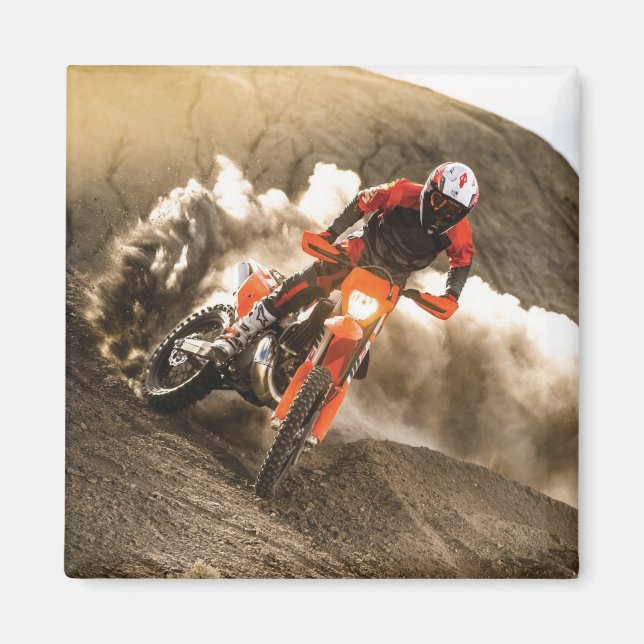 Motocross Rider Magnet (Framsidan)