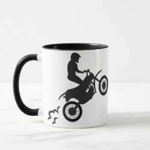 Motocross Rider Mugg