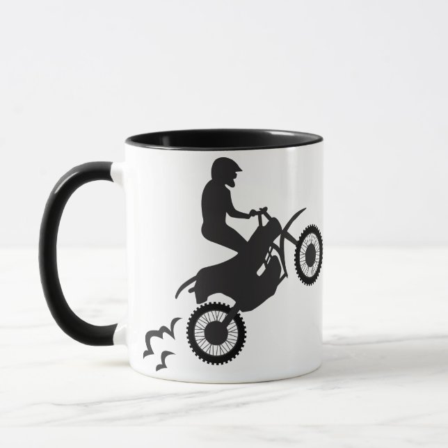 Motocross Rider Mugg (Vänster)
