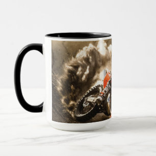 Motocross Rider Mugg