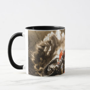 Motocross Rider Mugg
