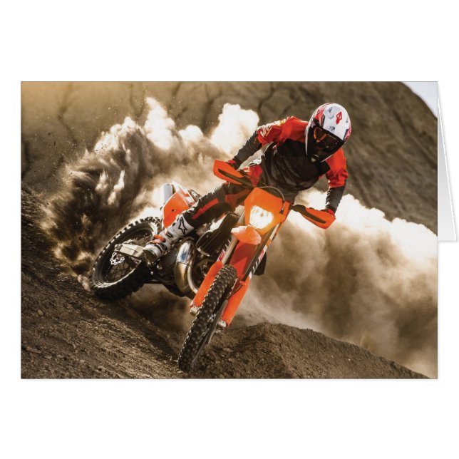 Motocross Rider OBS Kort (Framsidan Horizontal)