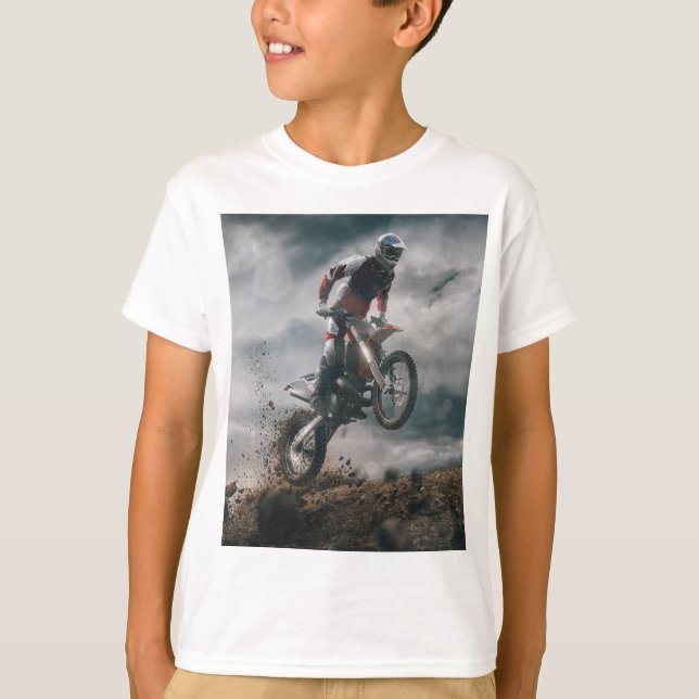 Motocross rider t shirt (Framsida)