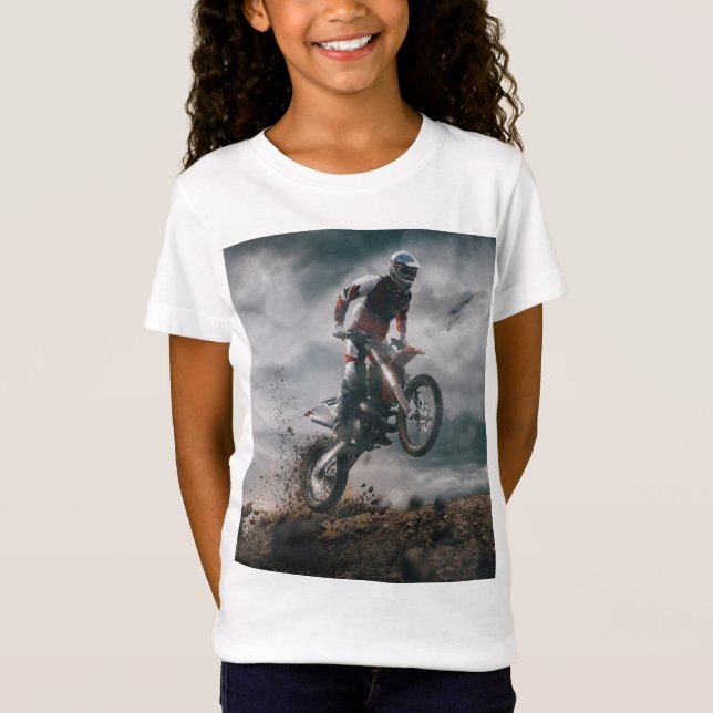 Motocross rider t shirt (Framsida)