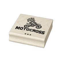 Motocross Rubber Frimärke