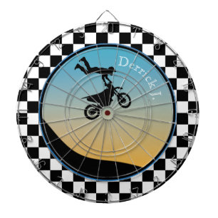 Motocross-rutat Dartboard Darttavla