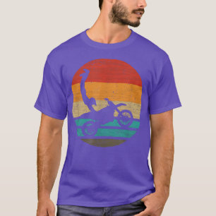 Motocross Seatgrab Retro Stil Vintage1087 T Shirt