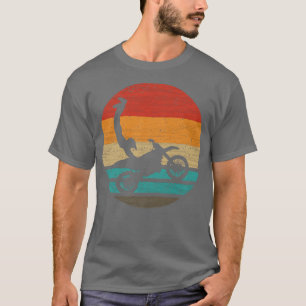 Motocross Seatgrab Retro Stil Vintage 785 T Shirt