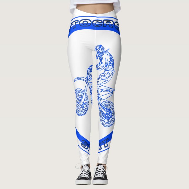Motocross sport 3 leggings (Framsida)