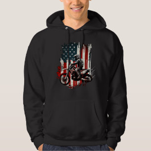 Motocross Supercross FMX-förare Dirt Bike Freestyl Hoodie