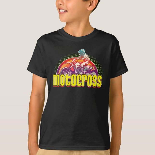 Motocross T Shirt (Framsida)