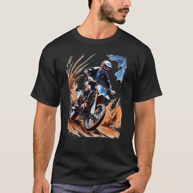 Motocross T-Shirt (Framsida)