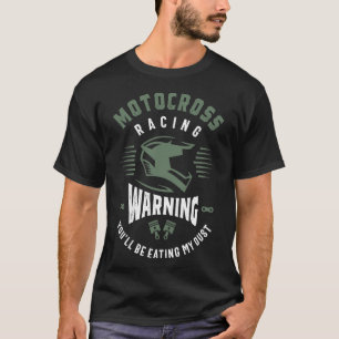 Motocross Tävla Art T Shirt