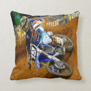 Motocross-Tävla Kudde