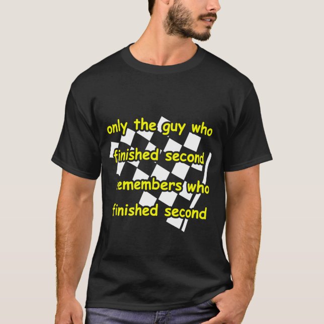 Motocross-tröja - Slutade 2:a Tee Shirt (Framsida)