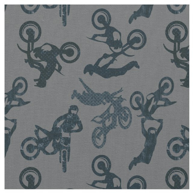 Motocross Tyg (Närbild)