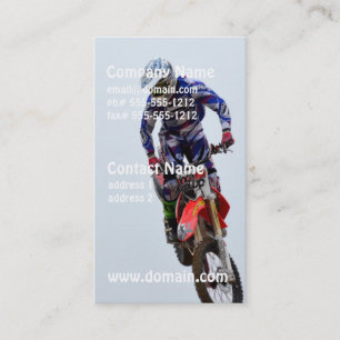 Motocross Visitkort