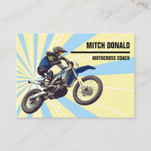 Motocross Visitkort