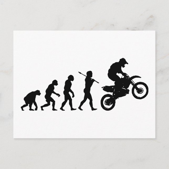 Motocross Vykort (Framsida)