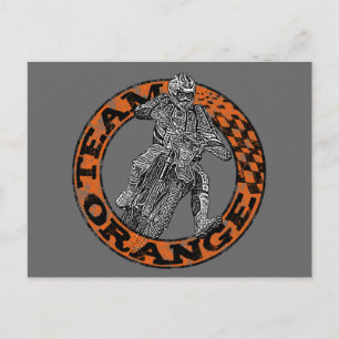 Motocross Vykort