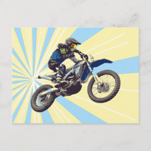 Motocross Vykort