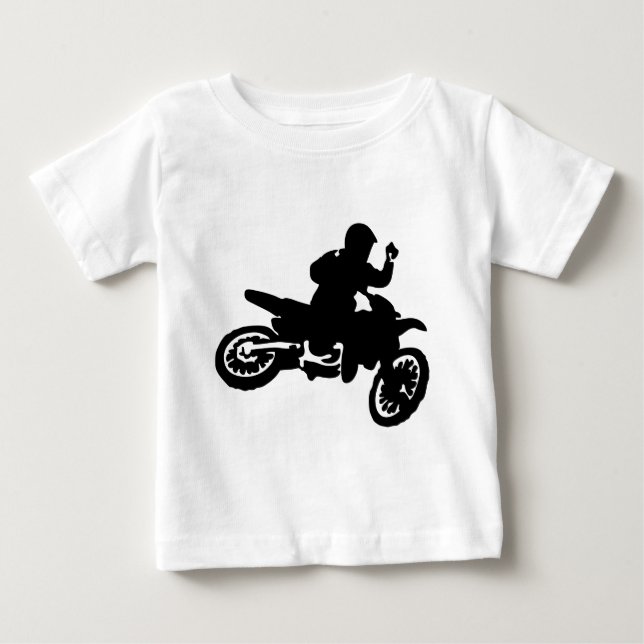 Motocrosscykeln piskar tee (Framsida)