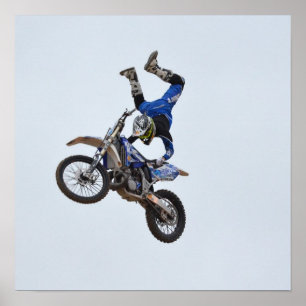 Motocrossflygkick Poster
