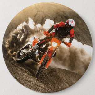 Motocrossförare Knapp