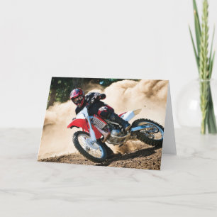 Motocrossförare kuddfodral kort
