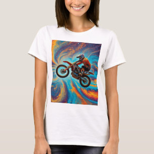 Motocrossförare och Drömlandskap T Shirt
