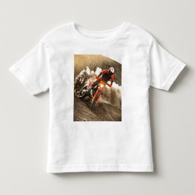 Motocrossförare T Shirt (Framsida)