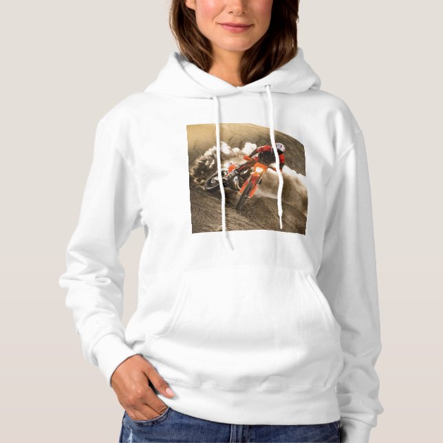 Motocrossförare T Shirt (Framsida)