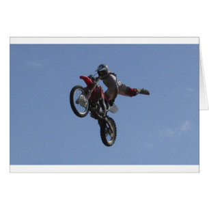 Motocrosshopp Hälsningskort