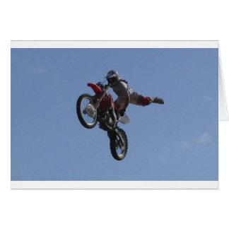 Motocrosshopp Hälsningskort