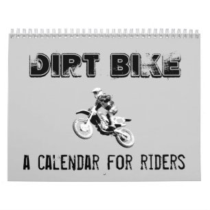 Motocrosskalender för Dirt Bike . Kalender