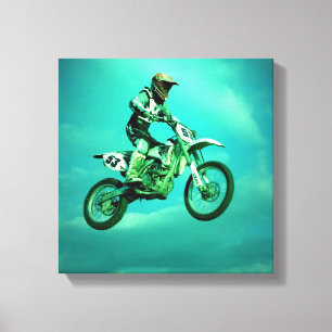 Motocrosskanvastryck Canvastryck