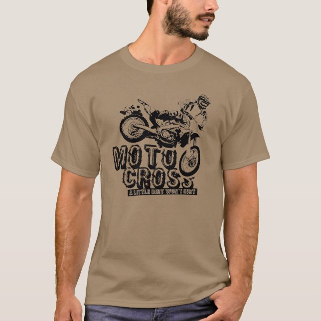 Motocrossmanar T-tröja T-shirt (Framsida)
