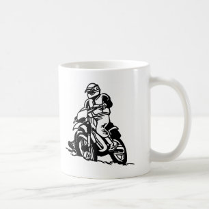 Motocrossmotorcykel Kaffemugg