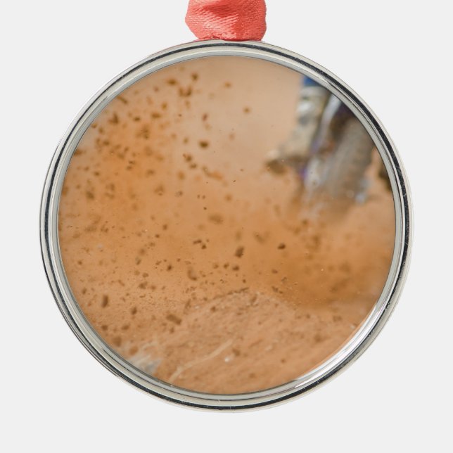 MotocrossRoost Julgransprydnad Metall (Framsidan)