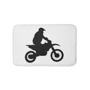 MotocrossSilhouette Badrumsmatta