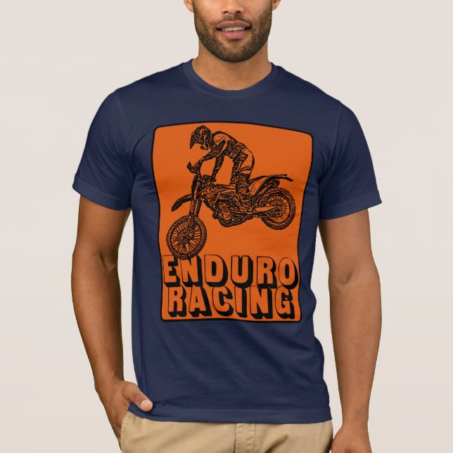 Motocrosstävling Tee (Framsida)