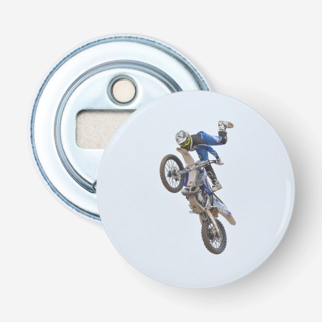 Motocrossytterlighettrick Flasköppnare (Framsidan)